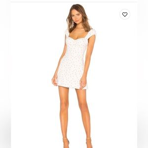 LPA - Polka Dot Fit & Flare Dress